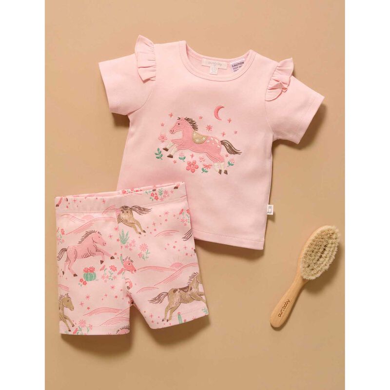 Purebaby Ruffle PJ Set image number 1